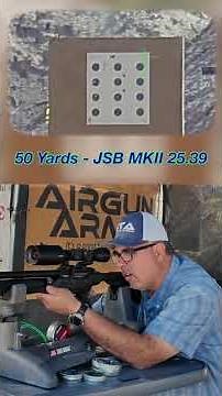 Macavity MA2 .25 cal - Pellet testing at 50 yards! #macavityarms #MA2 #atnxsight4k #airguns