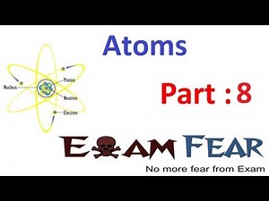 Physics Atoms part 8 (Bohr model & atomic spectra) CBSE class 12