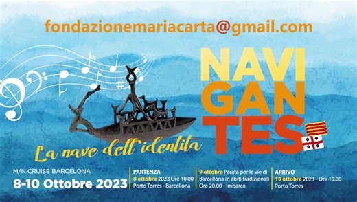 Unisciti a noi sulla nave dell'identita' !!! | Fondazione Maria Carta