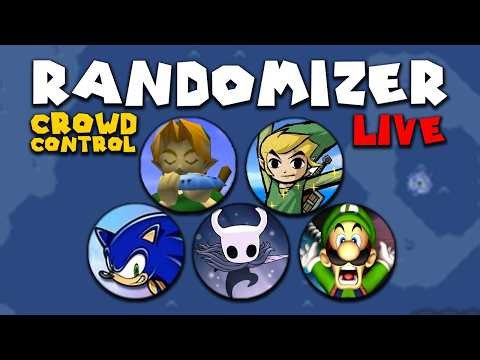 5 Game Archipelago Randomizer | Hollow Knight, OOT, WW, Luigi's Mansion, SA2B