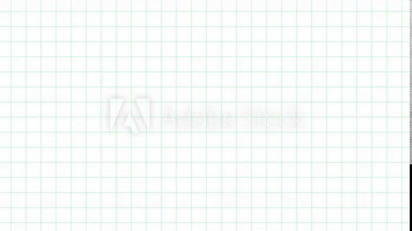 Animated Grid Paper Texture and graph paper background with green lines. Background Animation for yours presentations, infographics, charts, graphs, diagrams. Animated green lines covers whole paper.