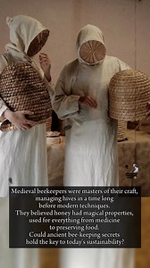 "Medieval beekeepers were masters of their craft..... #MedievalBeekeeping #AncientWisdom #HoneyMagic #SustainableSecrets #BeeHistory #NatureKnowsBest #ancienthistory #ancientstheoriesnerd #AncientMystery | Ancient Theories Nerd