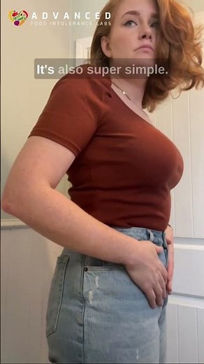 DOING A FOOD ALLERGY & INTOLERANCE TEST + RESULTS! #food sensitivity test#shorts