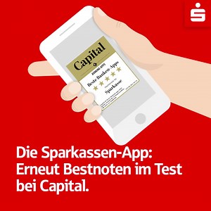 🎊 Erneut gab es Bestnoten im Test bei Capital für die Sparkassen-App – mit höchster Punktzahl unter den getesteten Banking-Apps. 🏆 Noch nicht alle Funktionen entdeckt? Jetzt informieren unter: www.sparkasse-donnersberg.de/sparkassen-app | Sparkasse Donnersberg
