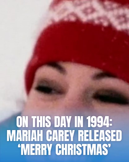 🎄✨ On this day, Mariah Carey unwrapped a holiday classic! She released her now-iconic Merry Christmas album! Featuring the timeless hit “All I Want for Christmas Is You,” the 1994 release didn’t just redefine holiday music...it redefined Mariah’s career. The album became one of the best-selling Christmas records of all time, moving over 15 million copies worldwide, while its lead single turned into a seasonal anthem that returns to No. 1 on the Billboard Hot 100 nearly every December. The song 