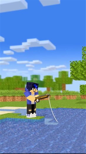 Catch Big Fish in Minecraft with Aphmau | Fun Animation Video