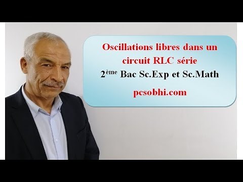 Oscillations libres dans un circuit RLC série