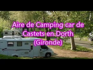 Aire de Camping car de Castets en Dorth (Gironde) 33