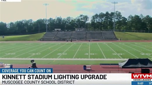 Muscogee County school district to install new lights at Kinnett Stadium | Haystack News