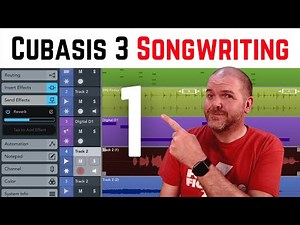 Writing a SONG in Cubasis 3 iOS (iPad) | Part 1