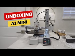 Bambu Lab A1 Mini 3D Printer Unboxing, Setup & First Print