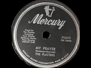 The Platters - My Prayer 1956