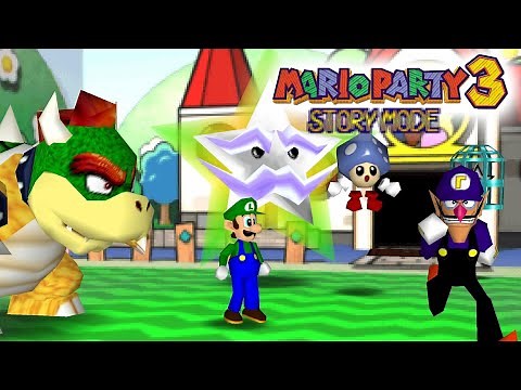 Mario Party 3 - Story Mode (Super Hard) [All Boards] [S Rank] [4K]