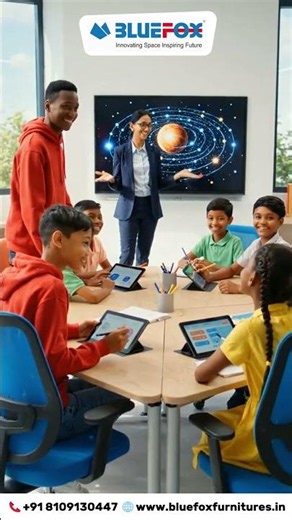 Future-Ready Classrooms with BLUEFOX Learning Spaces | Modern School Furniture