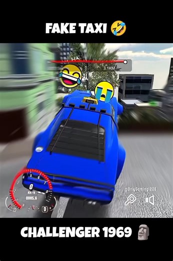 FAKE TAXI 🤣 | DODGE CHALLENGER 1969 🗿 | CAR PARKING MULTIPLAYER