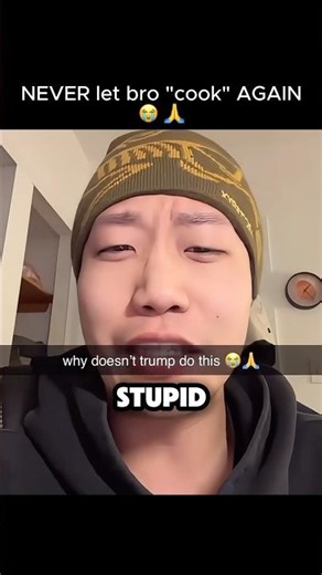 NEVER letting bro “cook” AGAIN 😭🙏 #trading #donaldtrump #memes #funny