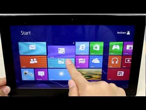 How to Customize live tiles on Microsoft Surface RT