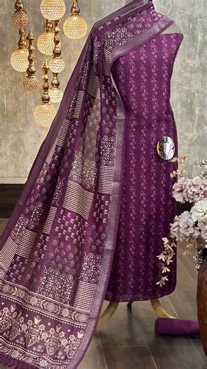 Beautiful soft tussar digital printed suit #instagood #fashion #order no 9810980714#yt #ethnicsuits