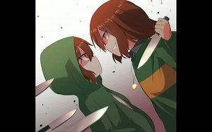 [undertale]SSChara和Chara唱Stronger than you