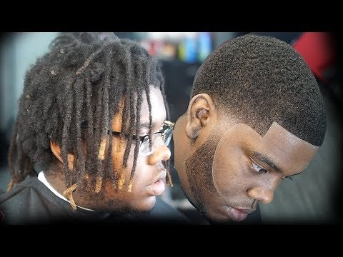 HIS DREADS WERE FALLING OUT....