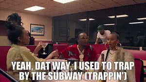 Yeah, dat way, I used to trap by the Subway (trappin')
