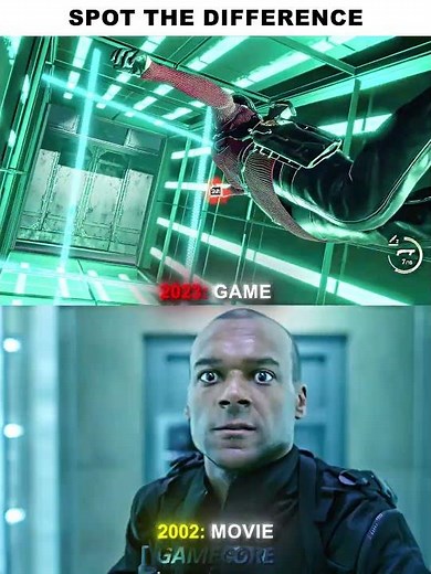 Laser Room Scene in Resident Evil Game vs in Movie Detailed Comparison 😱😱