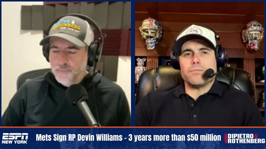 Dave Rothenberg and Rick DiPietro discuss Devin Williams accepting an offer with the New York Mets. Should fans be excited? Tune into DiPietro & Rothenberg weekdays from 6AM-10AM on the ESPN New York App & YouTube 📲 WATCH HERE: YouTube.com/@ESPNNewYork | ESPN New York
