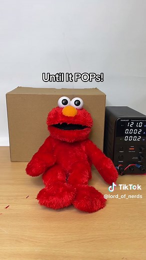 Electrifying Tickle Me Elmo Toy Experiment