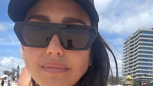 Jessica Alba, 44, shows sand-covered booty in thong bikini on Australia trip