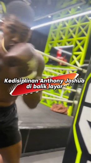 Anthony Joshua's discipline behind the scenes