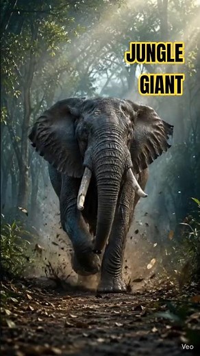 African Elephant River Escape | Cinematic Wildlife Documentary ‪@WildEyesView‬ #pov #elephant #ai
