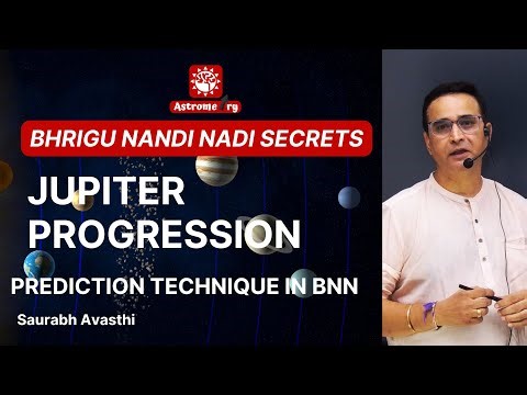 Jupiter Progression in BNN | Predictive Technique of Bhrigu Nandi Nadi Astrology