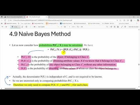 Chapter 4 Classification Naive Bayes from 18 to the end