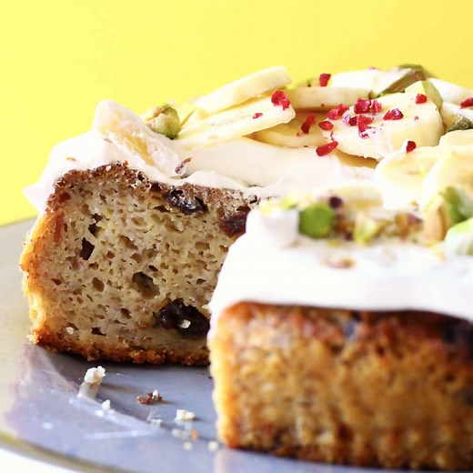 Gluten-Free Vegan Banana Cake - Rhian's Recipes