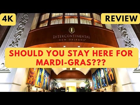 [4K] Intercontinental Hotel New Orleans Review & Walk through
