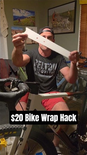 $20 Custom 3M Bike Frame Wrap! #framewrap #bikehack #cycling