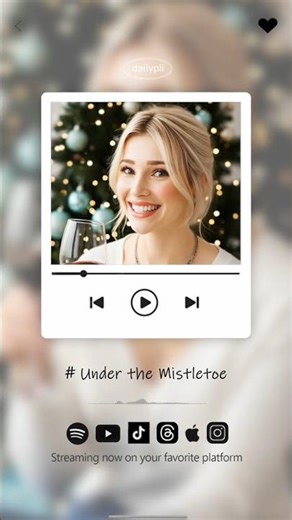 ❄️Under the Mistletoe | 첫 입맞춤이 시작되는 순간💋 #크리스마스팝 #겨울감성 #로맨틱플리