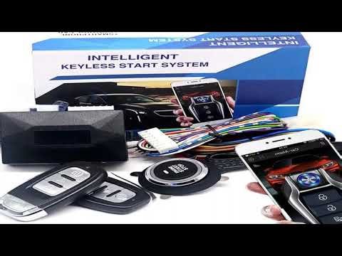 A must-have product! Universal Car Alarm Auto Start Stop System Remote Control Engine Ignition Aut