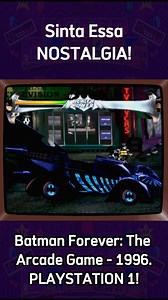 Batman Forever: The Arcade Game - 1996. Plataformas: Microsoft Windows, PlayStation, Arcade, Sega Saturn, DOS, MS-DOS. | Generation Nostalgia