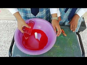 Experimento de principio de Arquimedes