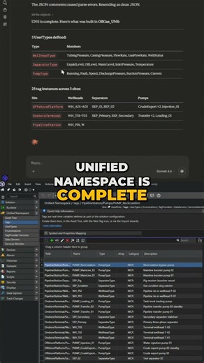 AI Builds a Unified Namespace in Seconds | Industrial SCADA Demo
