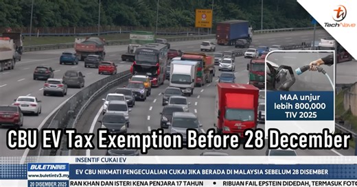 Malaysia extends tax exemptions for imported (CBU) EVs through late December 2025 | TechNave