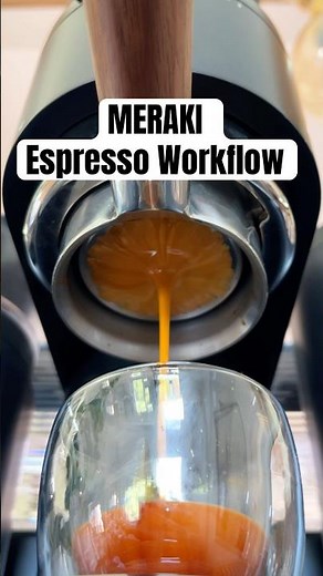 How good is the Meraki espresso machine?