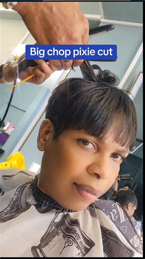 Big Chop Pixie Cut: Perming and Cutting Black Hair Tutorial