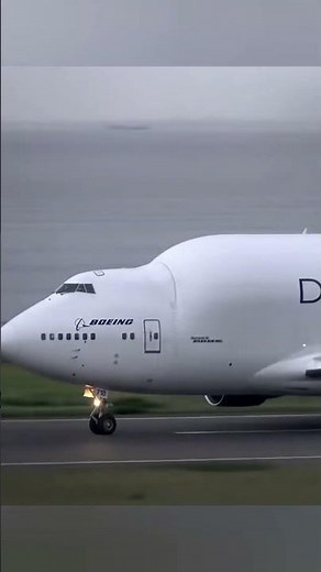 Boeing 747 Dreamlifter Powerful Takeoff ✈️#aviation #airplane #airforce