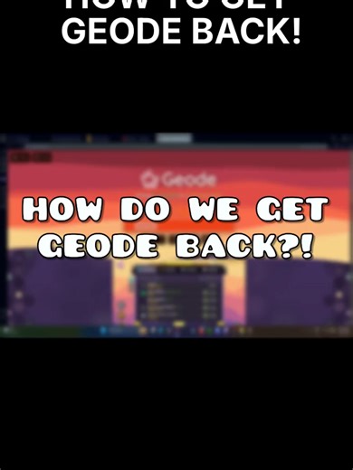 How to Downgrade Geometry Dash to Retrieve Geodes
