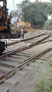 PQRS Machine Loaded Wagon Changing Railway Track #railway #railwaytrack #railroad #train #rail #ferrocarril #fbreels #rails #pritepraveen #machines | Prite Praveen