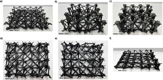 Design and fabrication of carbon fiber lattices using 3D weaving - Scientific Reports