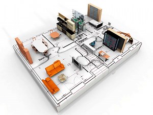 3D CAD Elektroplanung mit dem Plan7Architekt 3