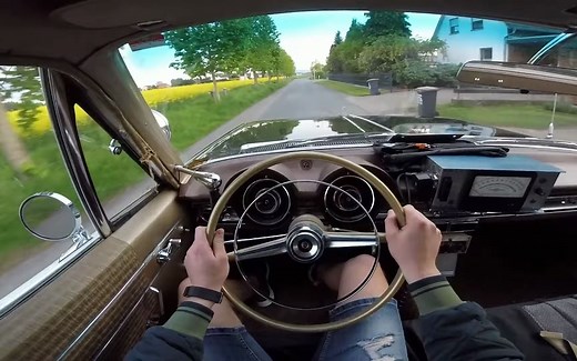 经典1965年Dodge(道奇) Polara 警车第一人称驾驶 加州公路警察涂装